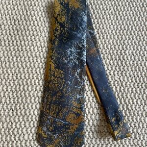 Vintage Abstract Print Men's Tie